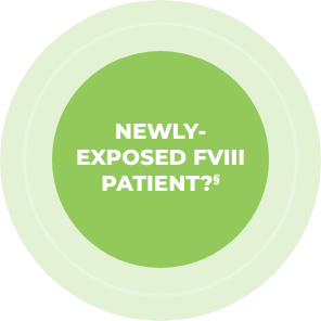 Newly-Exposed FVIII Patient?
